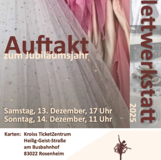 Vorverkauf Ballettwerkstatt Künstlerhof